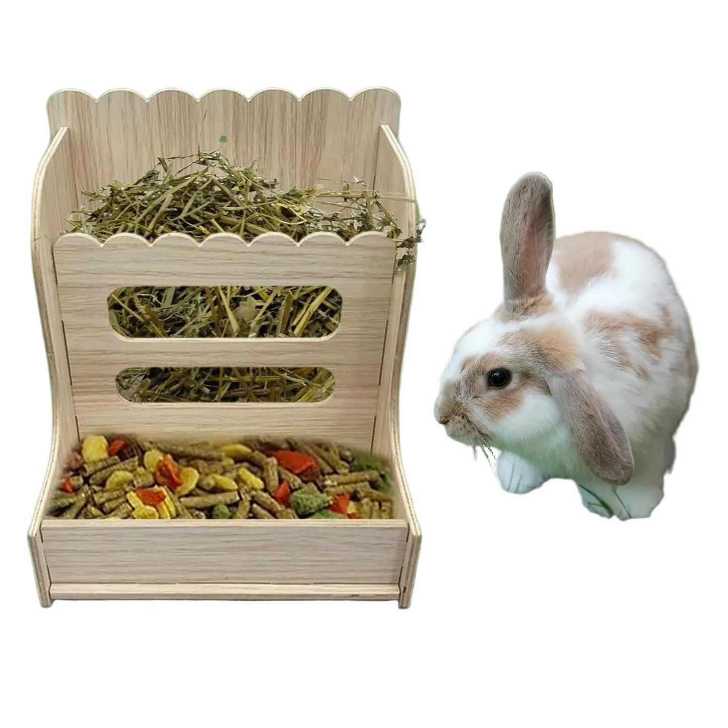 Rabbit Hay Feeder