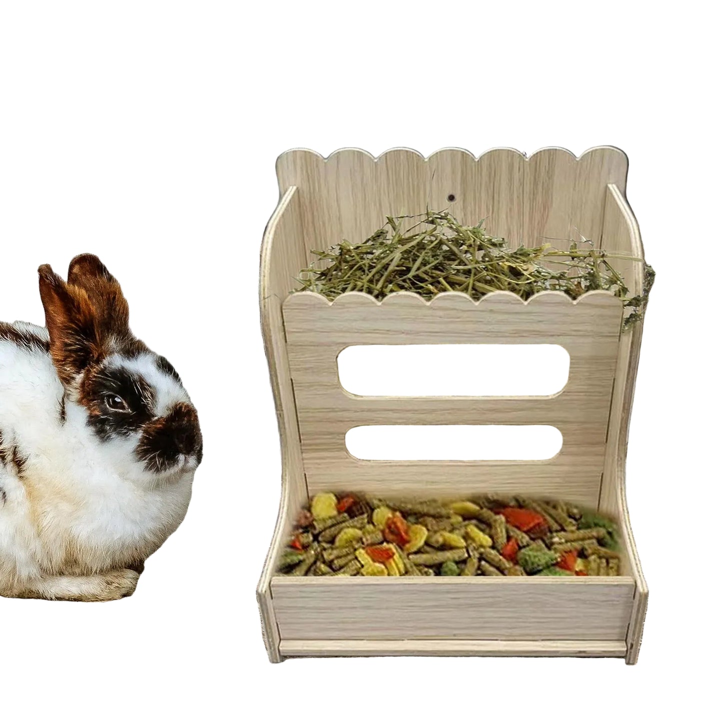 Rabbit Hay Feeder