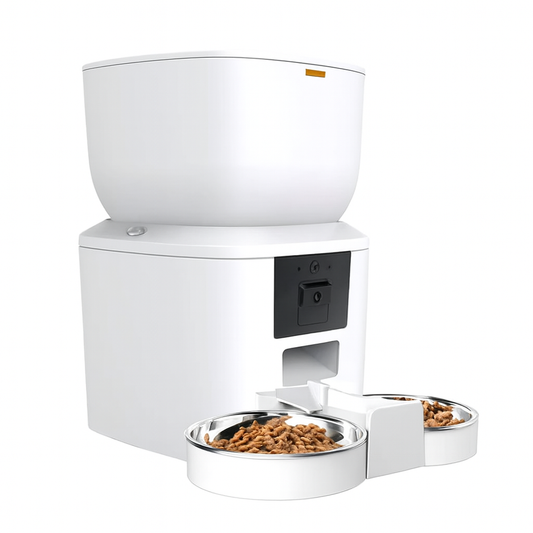 Automatic Pet Feeder With 1080p Camera Video