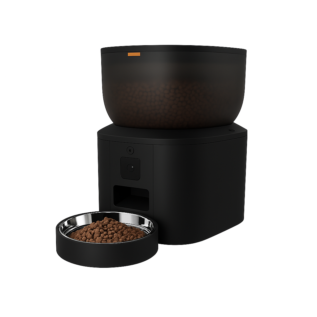 Automatic Pet Feeder With 1080p Camera Video