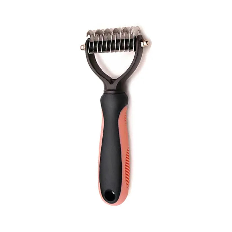 Professional Pet Deshedding Brush for Dogs & Cats