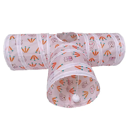 Bunny Tunnel Toy for Rabbits