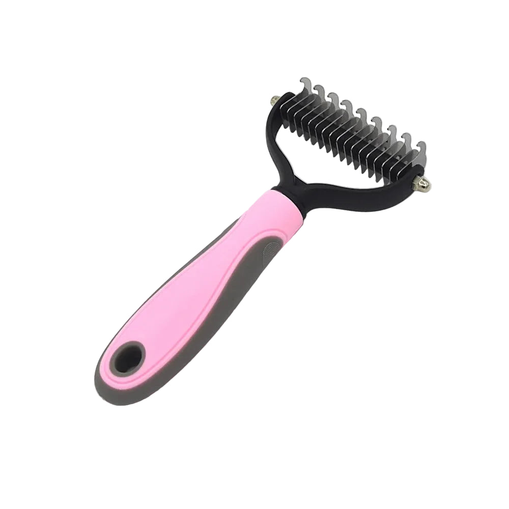 Professional Pet Deshedding Brush for Dogs & Cats