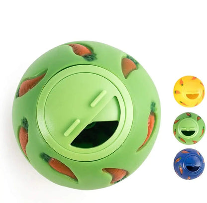 Interactive Treat Ball Toy for Rabbits