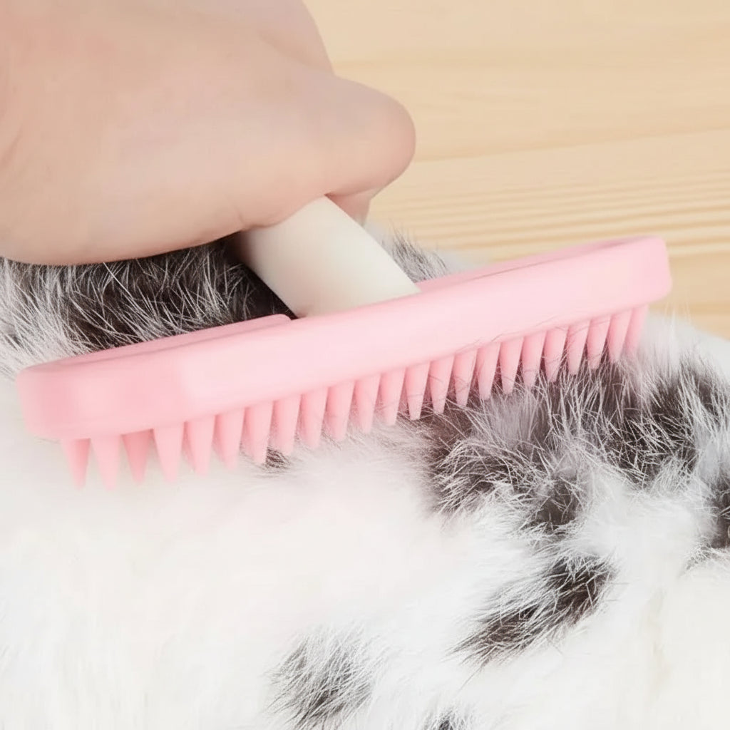 Rabbit Silicone Grooming Comb