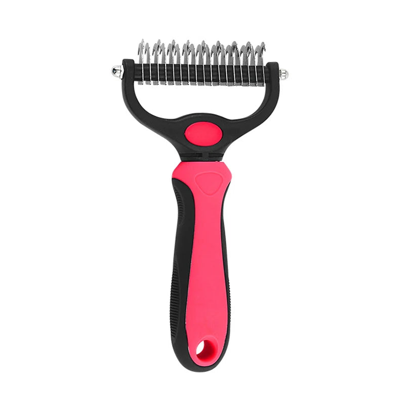 Professional Pet Deshedding Brush for Dogs & Cats