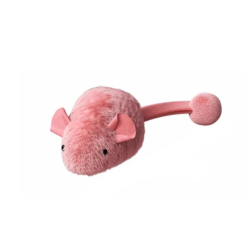 Interactive Plush Mouse Cat Toy