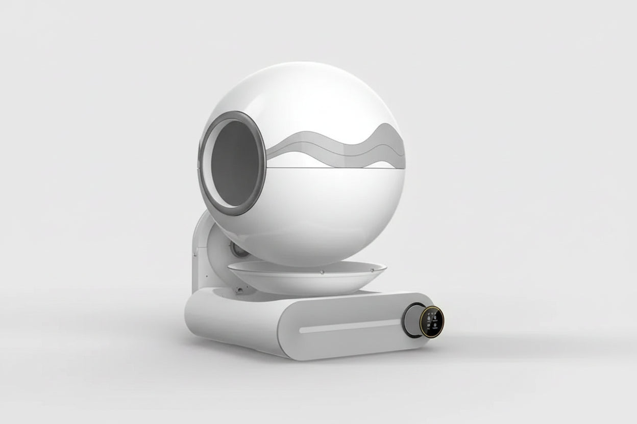 Automatic Self-Cleaning Cat Litter Box