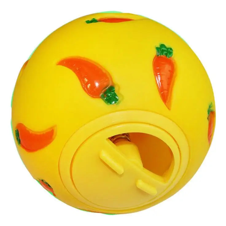 Interactive Treat Ball Toy for Rabbits