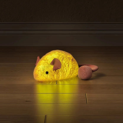 Interactive Plush Mouse Cat Toy