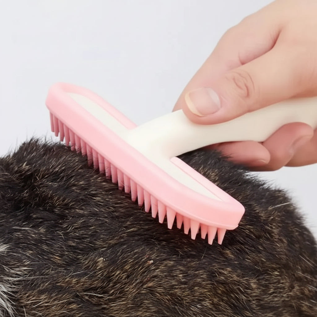 Rabbit Silicone Grooming Comb