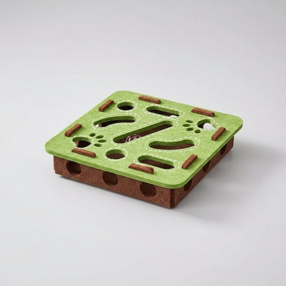 Puzzle Toy For Cat Felt Puzzle Box