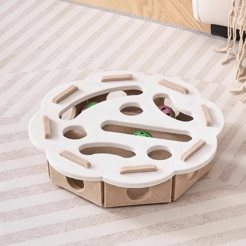Puzzle Toy For Cat Felt Puzzle Box