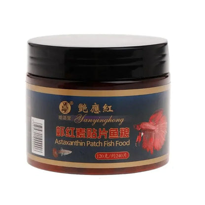 Astaxanthin Aquarium Fish Food Tablets 240pcs Sinking Fish Food