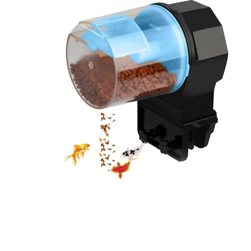 Automatic Feeding Fish Tank with Timer
