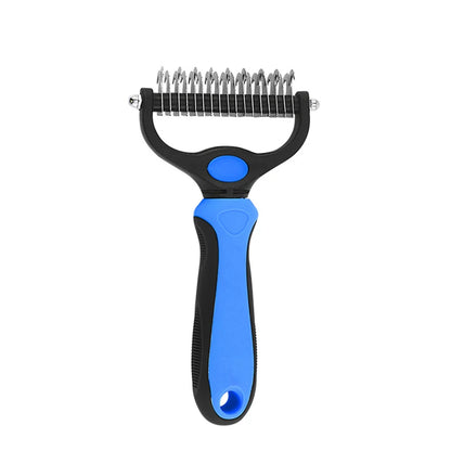 Professional Pet Deshedding Brush for Dogs & Cats