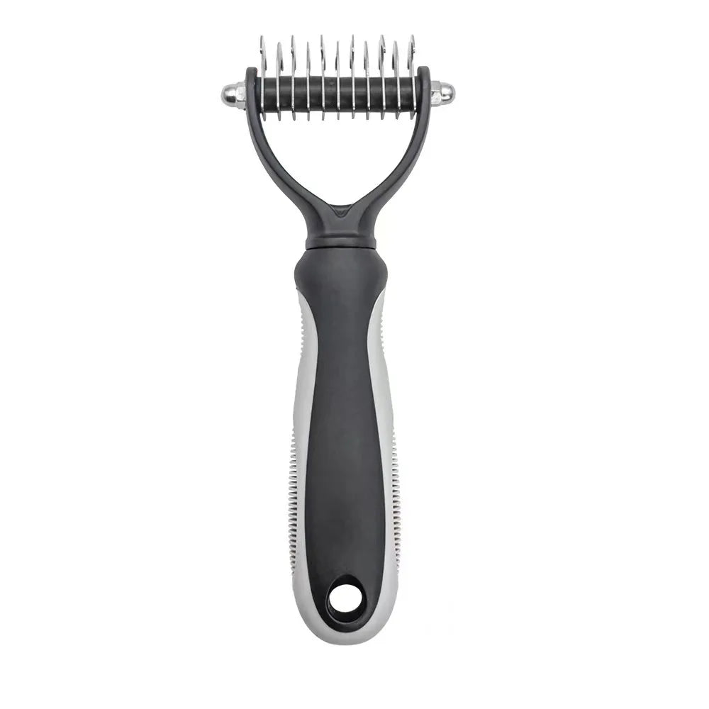Professional Pet Deshedding Brush for Dogs & Cats