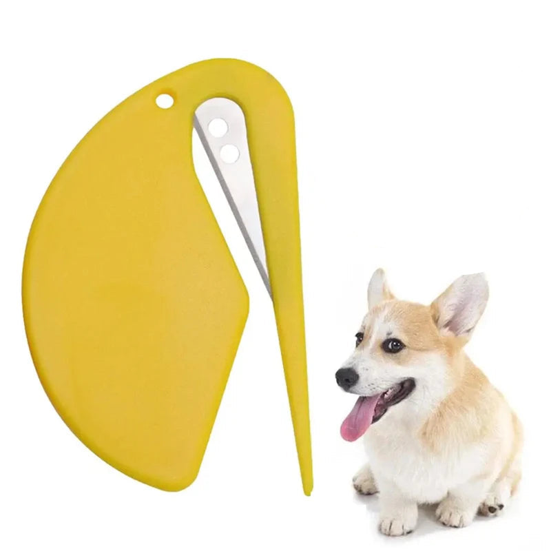 Dog Grooming Comb for Matted Fur – Pet Detangling Brush for Dogs & Cats Grooming Tool