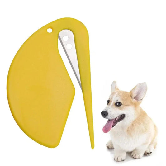 Dog Grooming Comb for Matted Fur – Pet Detangling Brush for Dogs & Cats Grooming Tool