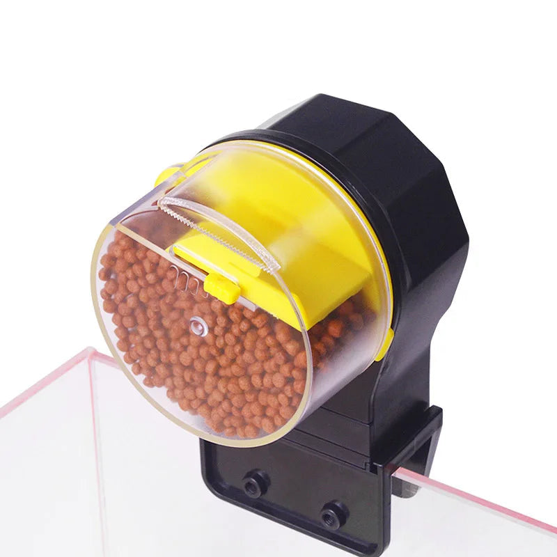 Automatic Feeding Fish Tank with Timer