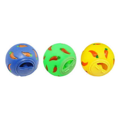 Interactive Treat Ball Toy for Rabbits