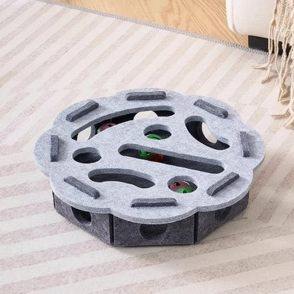 Puzzle Toy For Cat Felt Puzzle Box