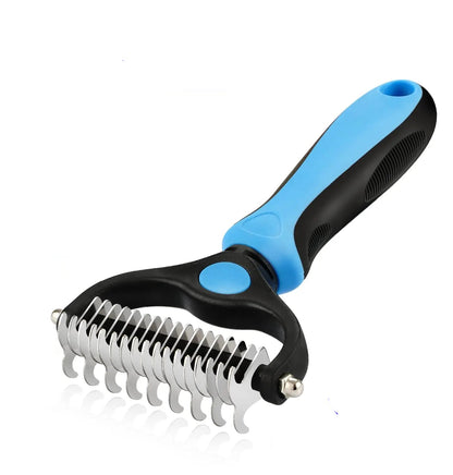 Professional Pet Deshedding Brush for Dogs & Cats