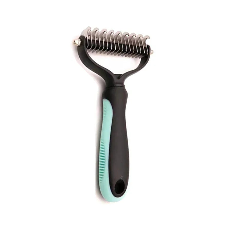 Professional Pet Deshedding Brush for Dogs & Cats