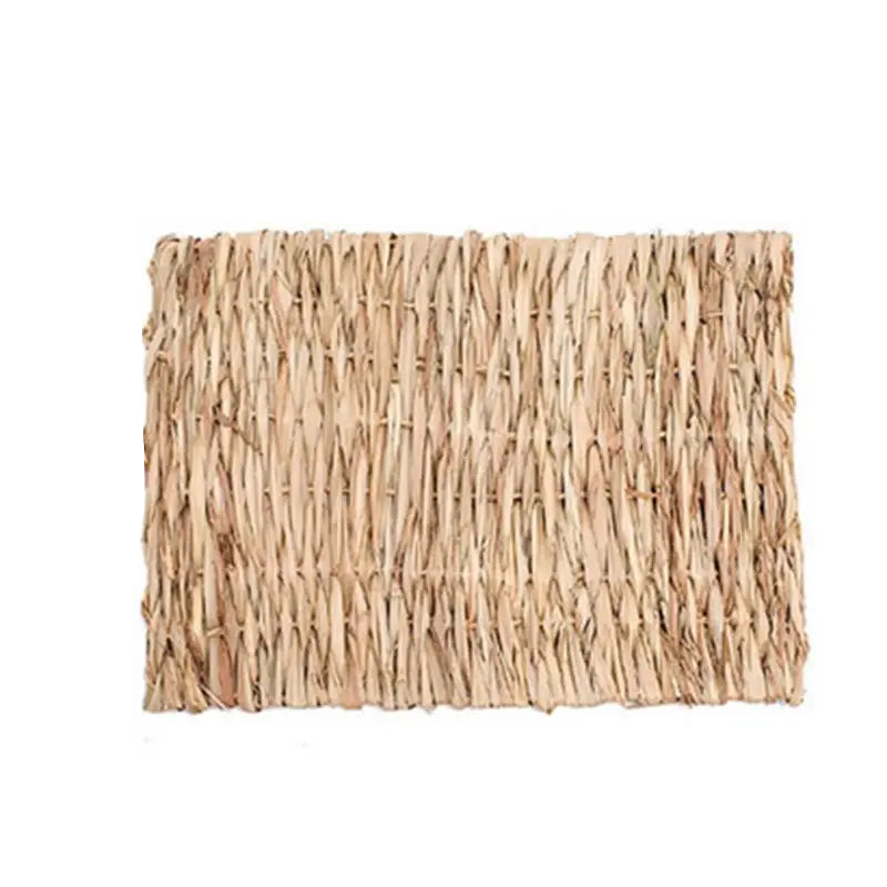 Foldable Woven Bunny House for Rabbits & Guinea Pigs