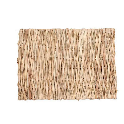 Foldable Woven Bunny House for Rabbits & Guinea Pigs