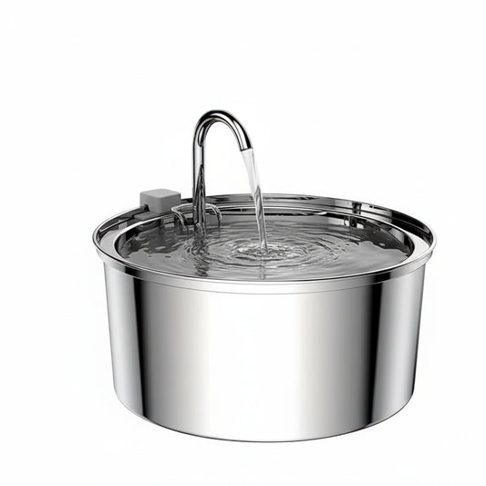 3L Stainless Steel Pet Water Fountain