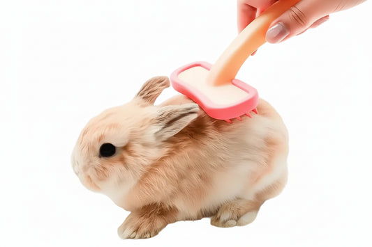 Rabbit Silicone Grooming Comb