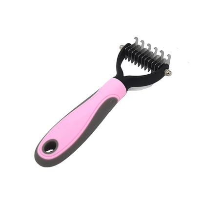 Professional Pet Deshedding Brush for Dogs & Cats