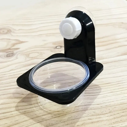 Anti-Escape Reptile Feeding Bowl with Suction Cup