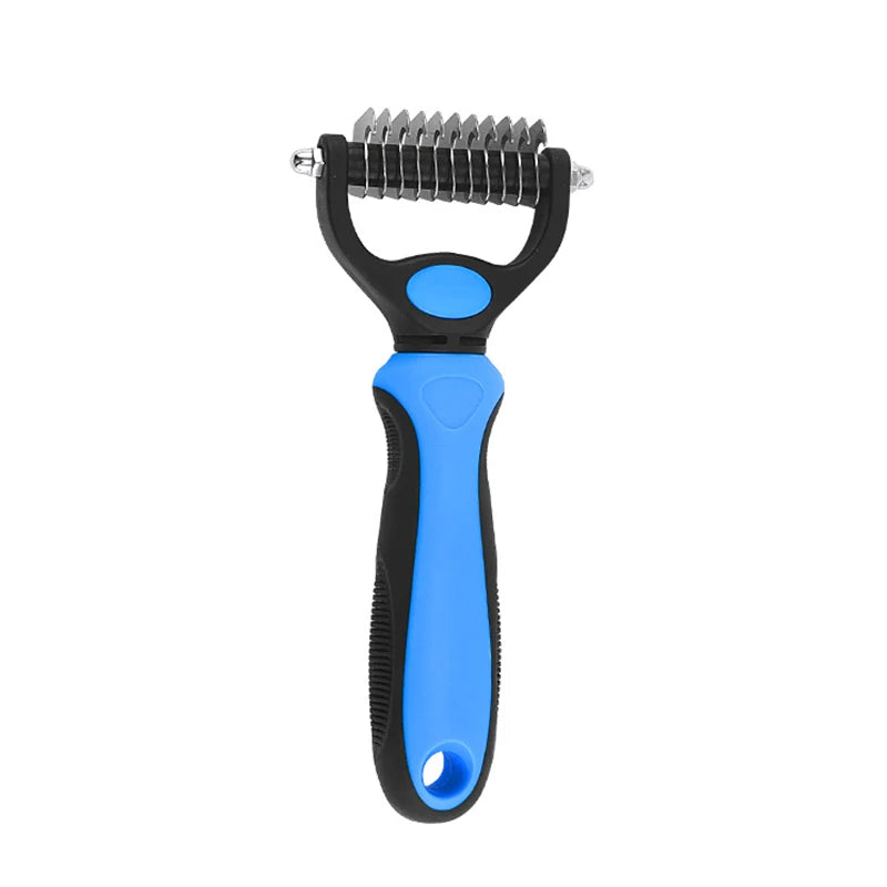 Professional Pet Deshedding Brush for Dogs & Cats