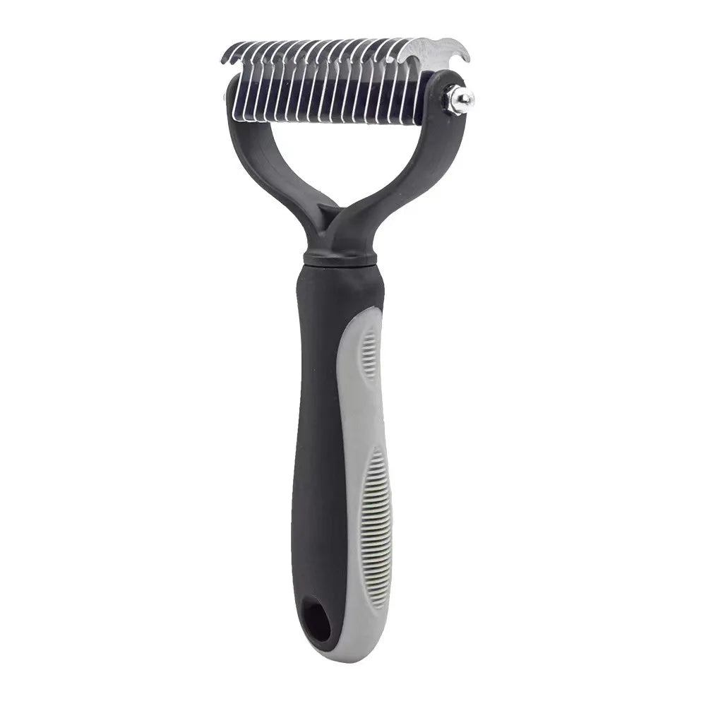 Professional Pet Deshedding Brush for Dogs & Cats